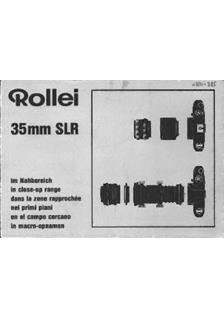 Rollei SL 35 manual. Camera Instructions.